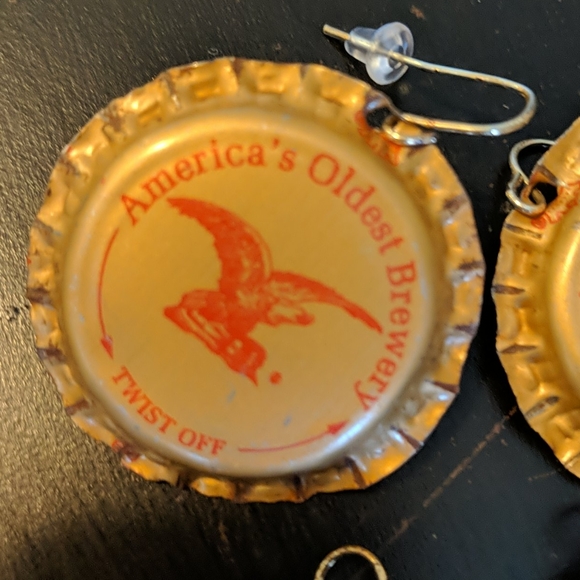 Skeleton handmade earrings NWOT - Picture 8 of 16